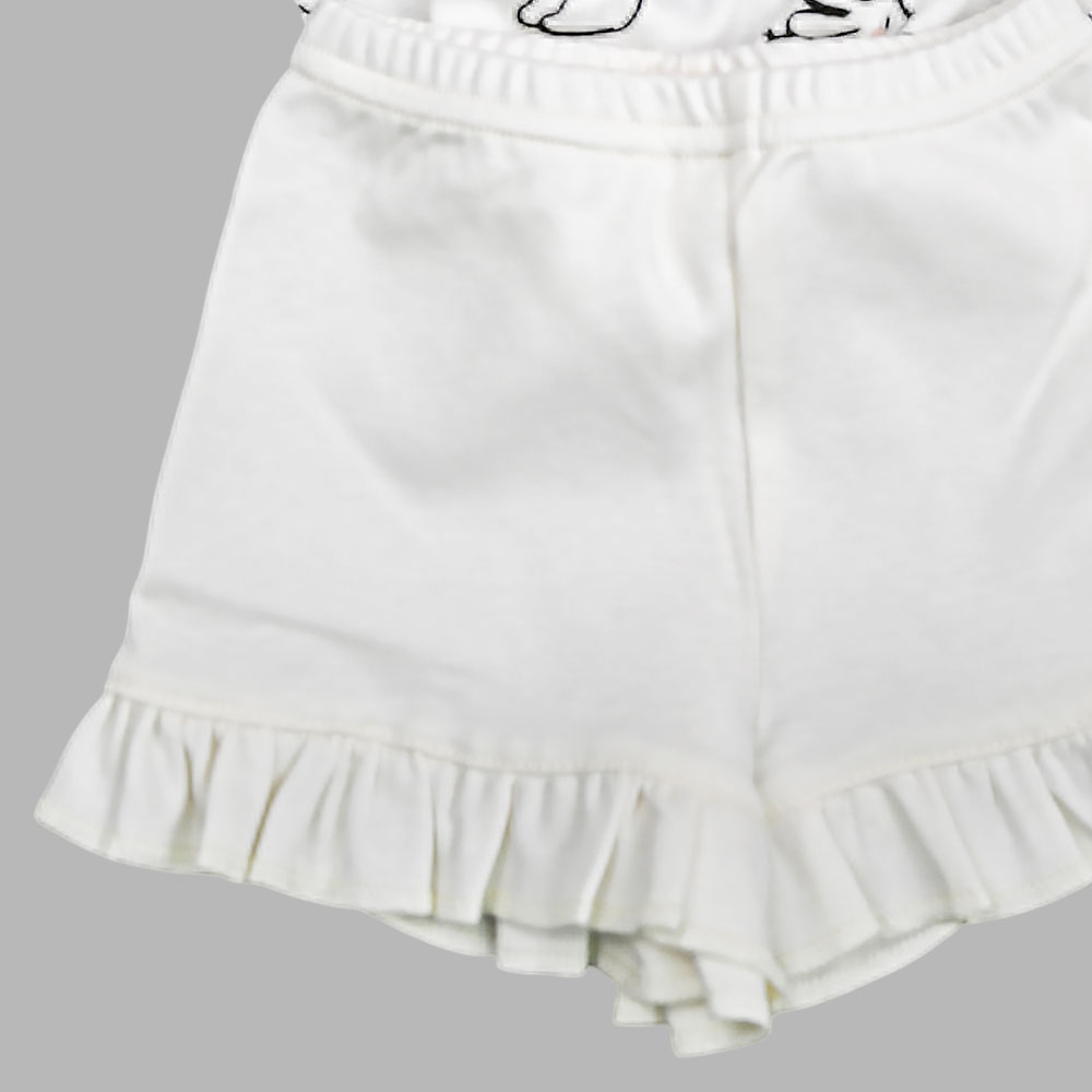 Комплект Lovely Rabbit Футболка и шорты Чуди Кидс 376125-11К молочный
