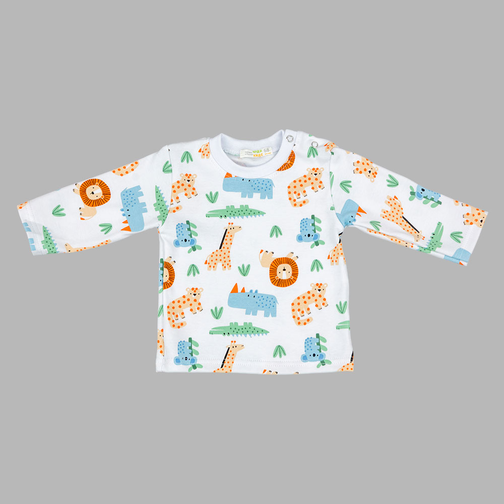 Кофточка Зоопарк Чуди Кидс 455125-3 белый