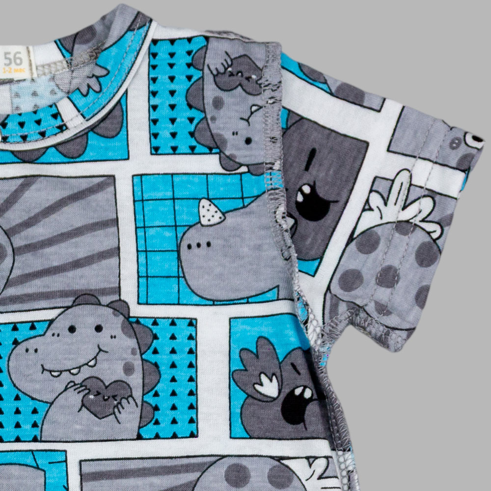 Песочник Дракончики Чуди Кидс 537226К-2 серый