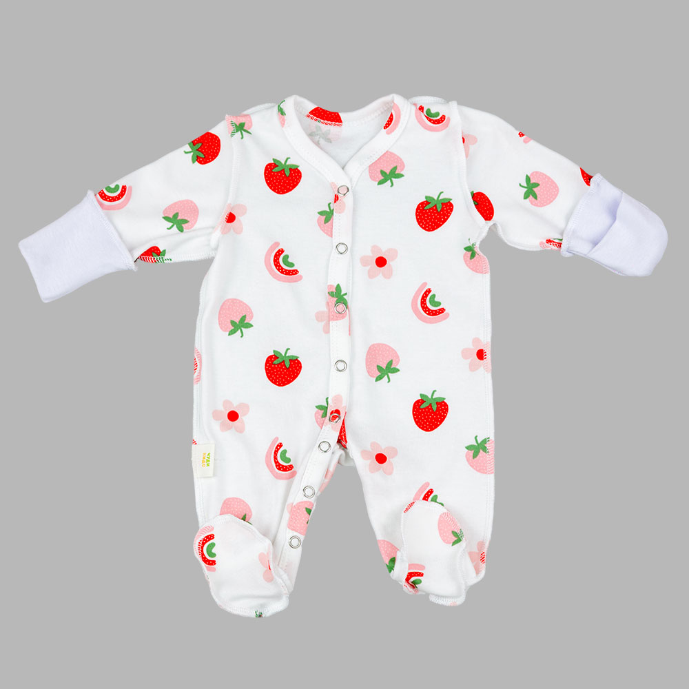 Комбинезон Клубничка Чуди Кидс 454125-11 белый
